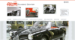 Desktop Screenshot of alfa-classic.de